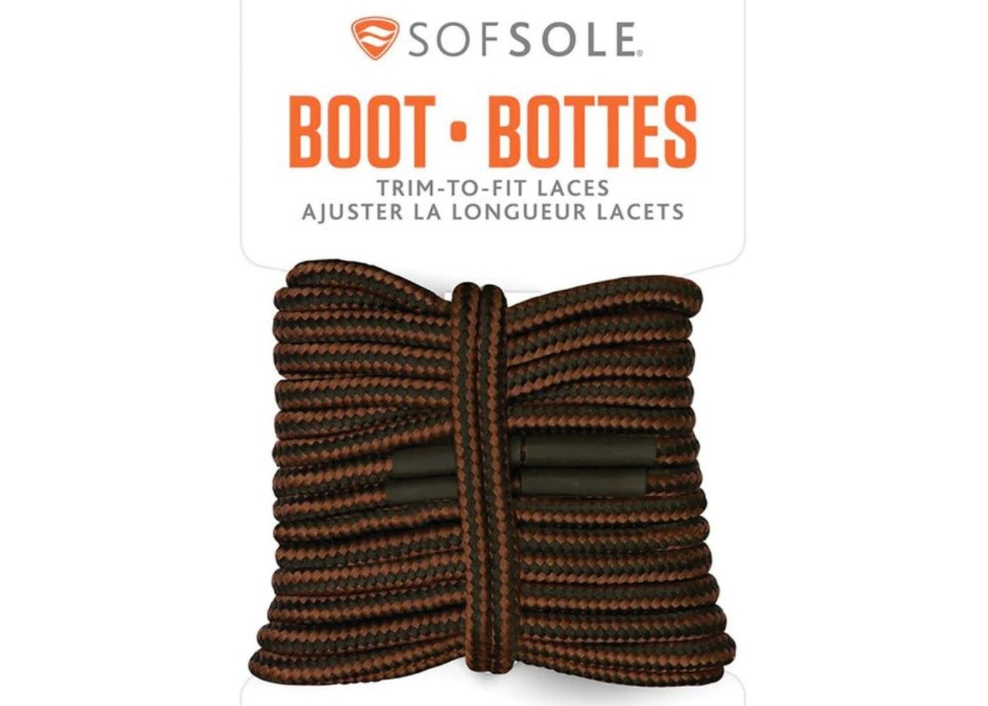Boot Waxed Lace 60' - Black/Tan