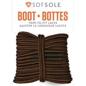  Boot Waxed Lace 60' - Black/Tan