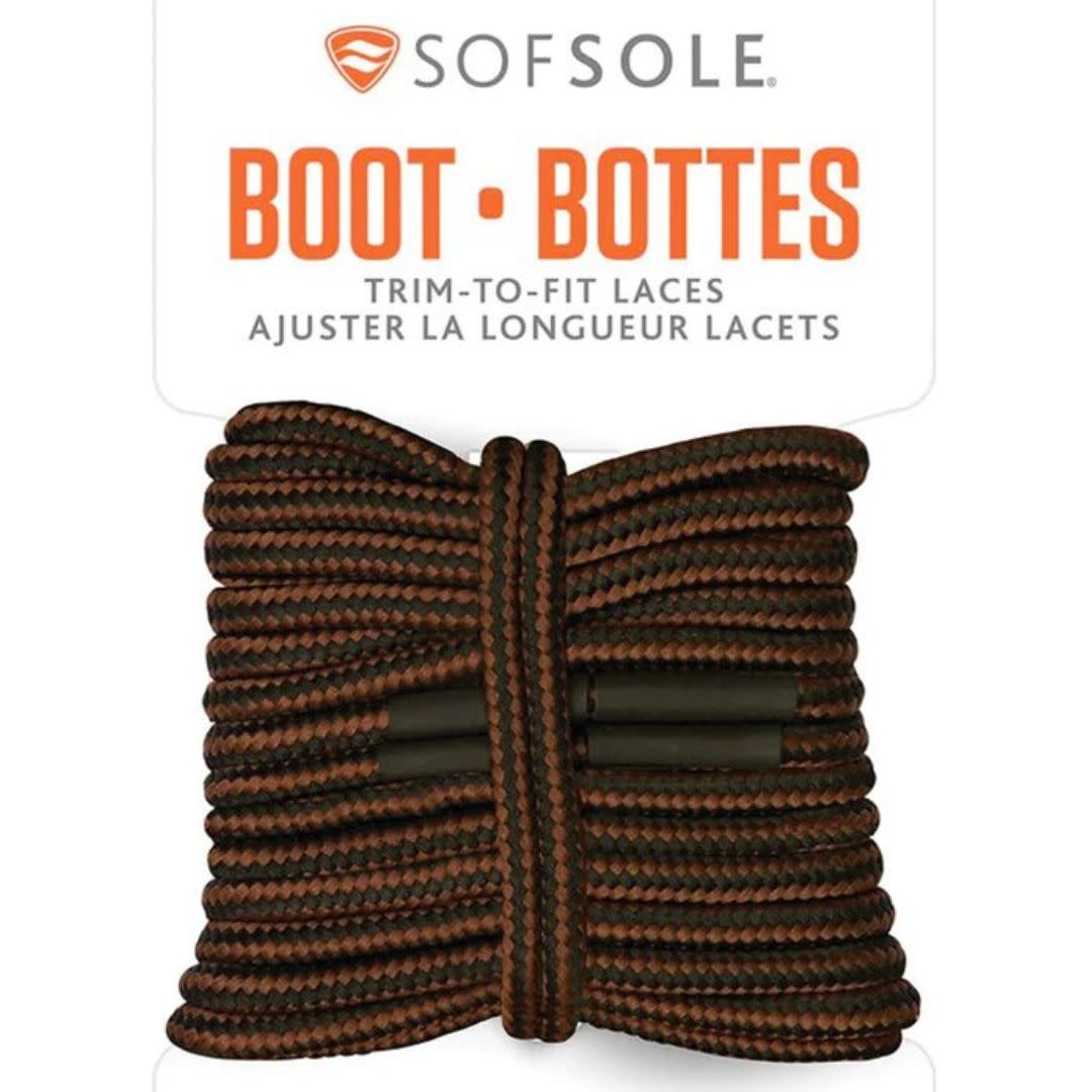 Boot Waxed Lace 60' - Black/Tan