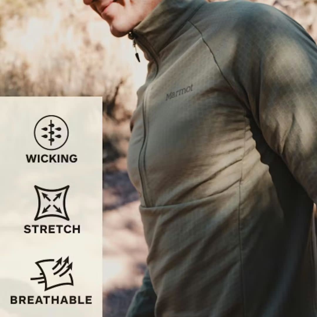 MARMOT Men's Leconte Fleece Full-Zip Jacket
