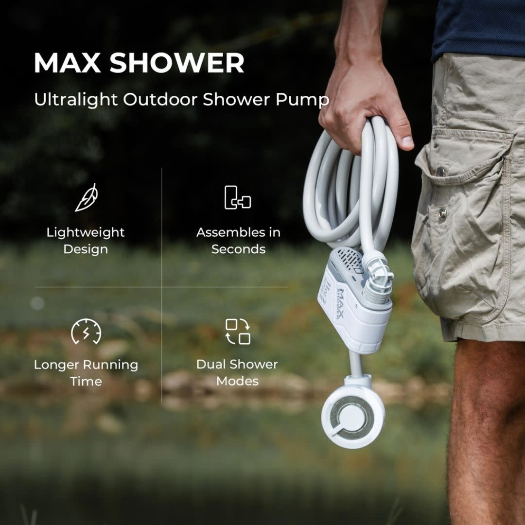 Max Shower With Case