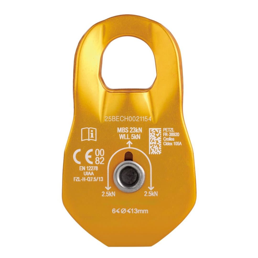 Petzl FIXE Pulley - Yellow