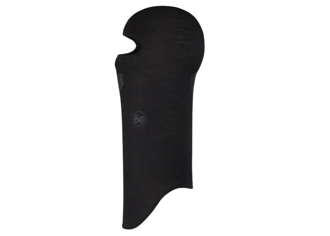 Buff Merino Lightweight  Balaclava Solid Black