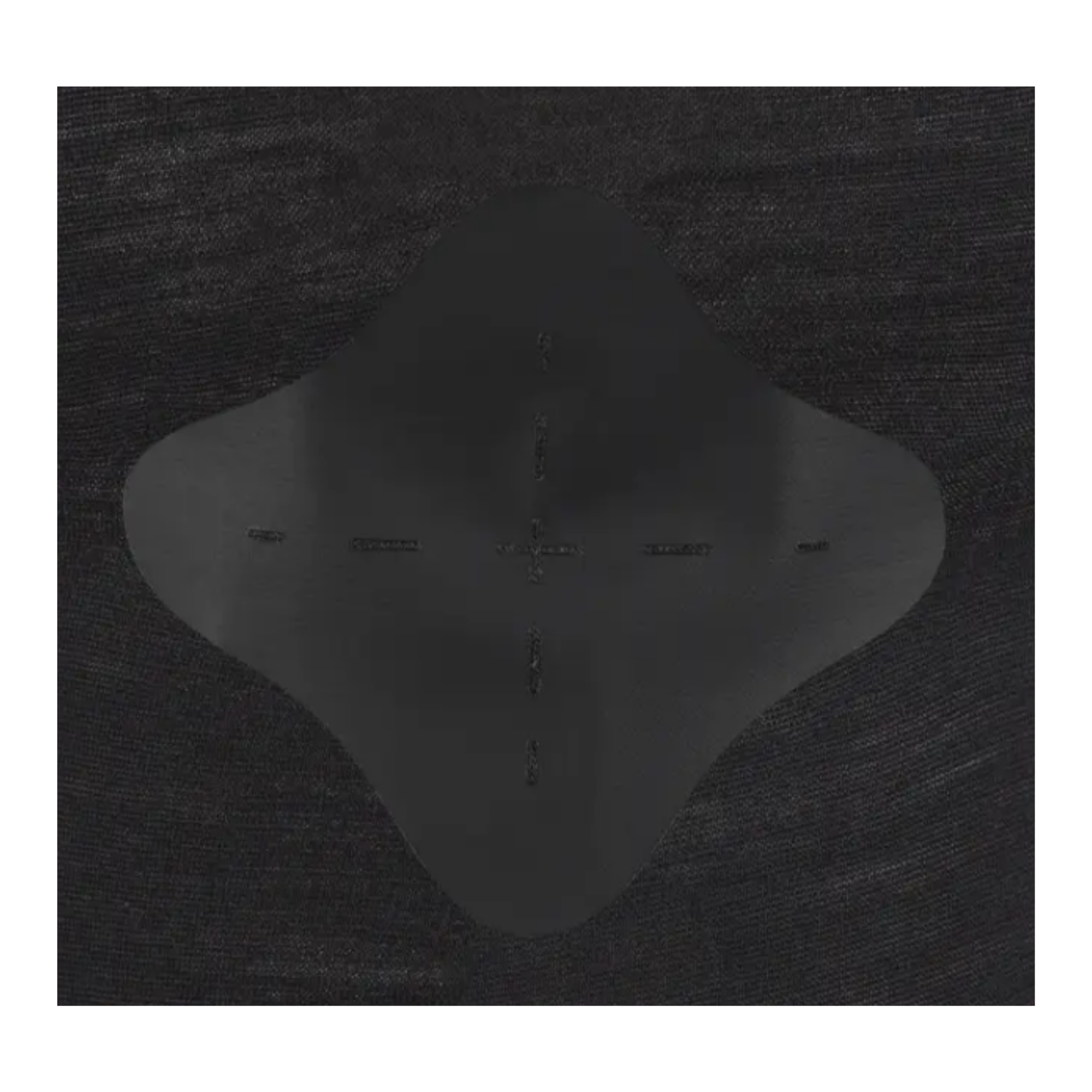 Buff Merino Lightweight  Balaclava Solid Black