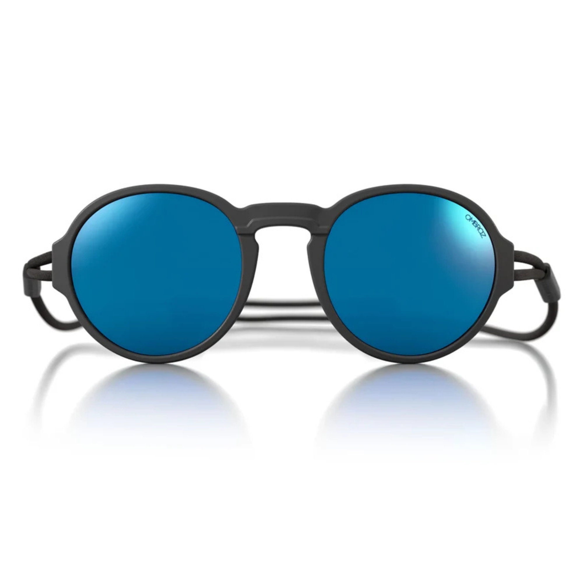 Ombraz Viale / Charcoal / Polarized Grey with Blue Mirror Lens / Regular