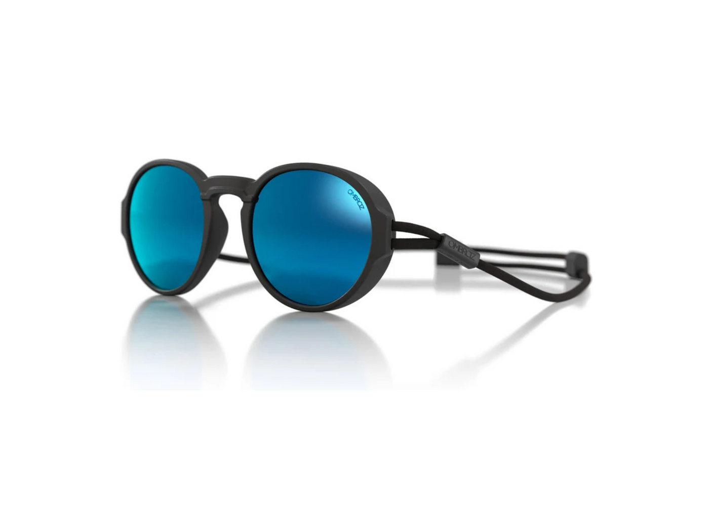Ombraz Viale / Charcoal / Polarized Grey with Blue Mirror Lens / Regular