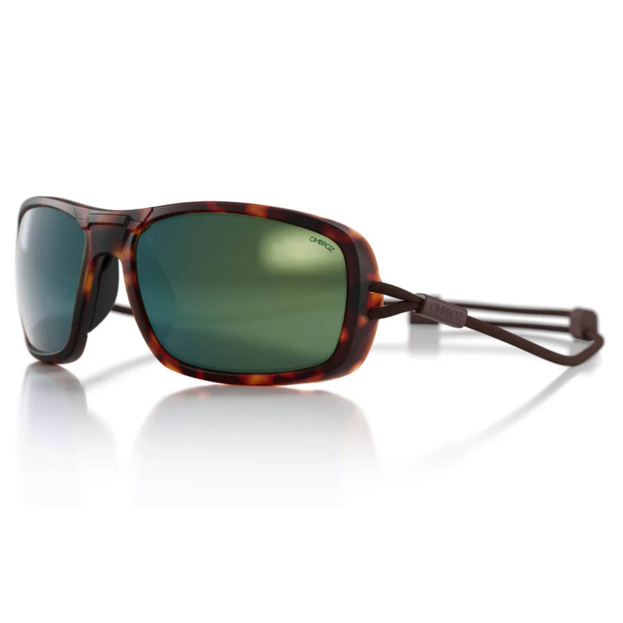 Ombraz Azzurro / Tortoise / Polarized Grey with Green Mirror Lens