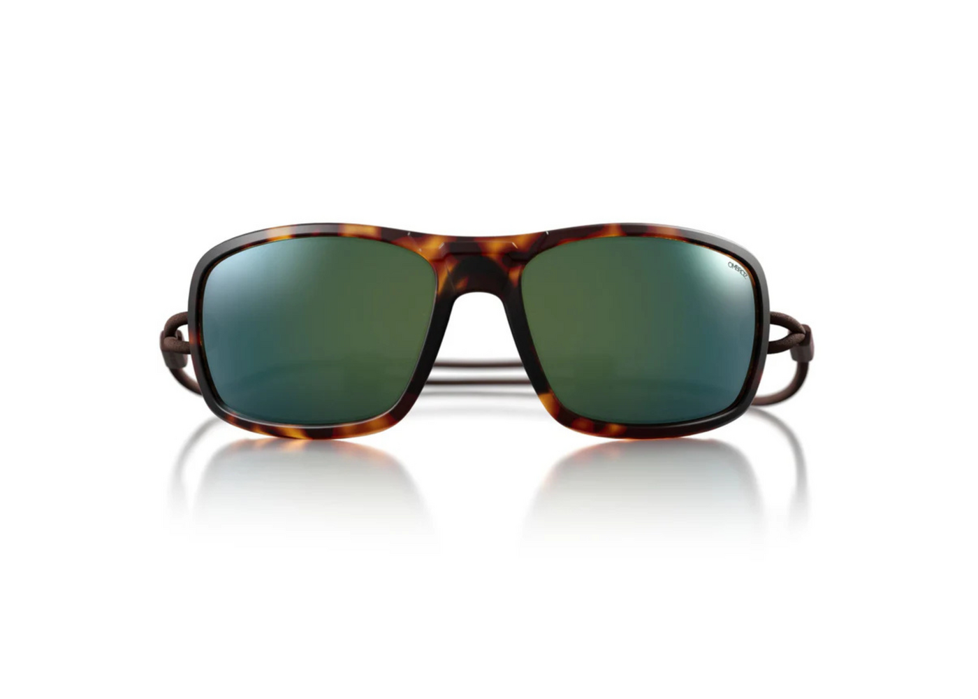 Ombraz Azzurro / Tortoise / Polarized Grey with Green Mirror Lens