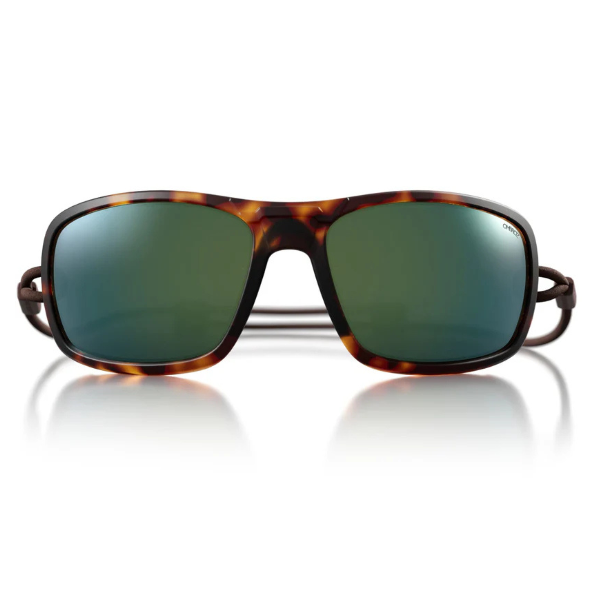 Ombraz Azzurro / Tortoise / Polarized Grey with Green Mirror Lens