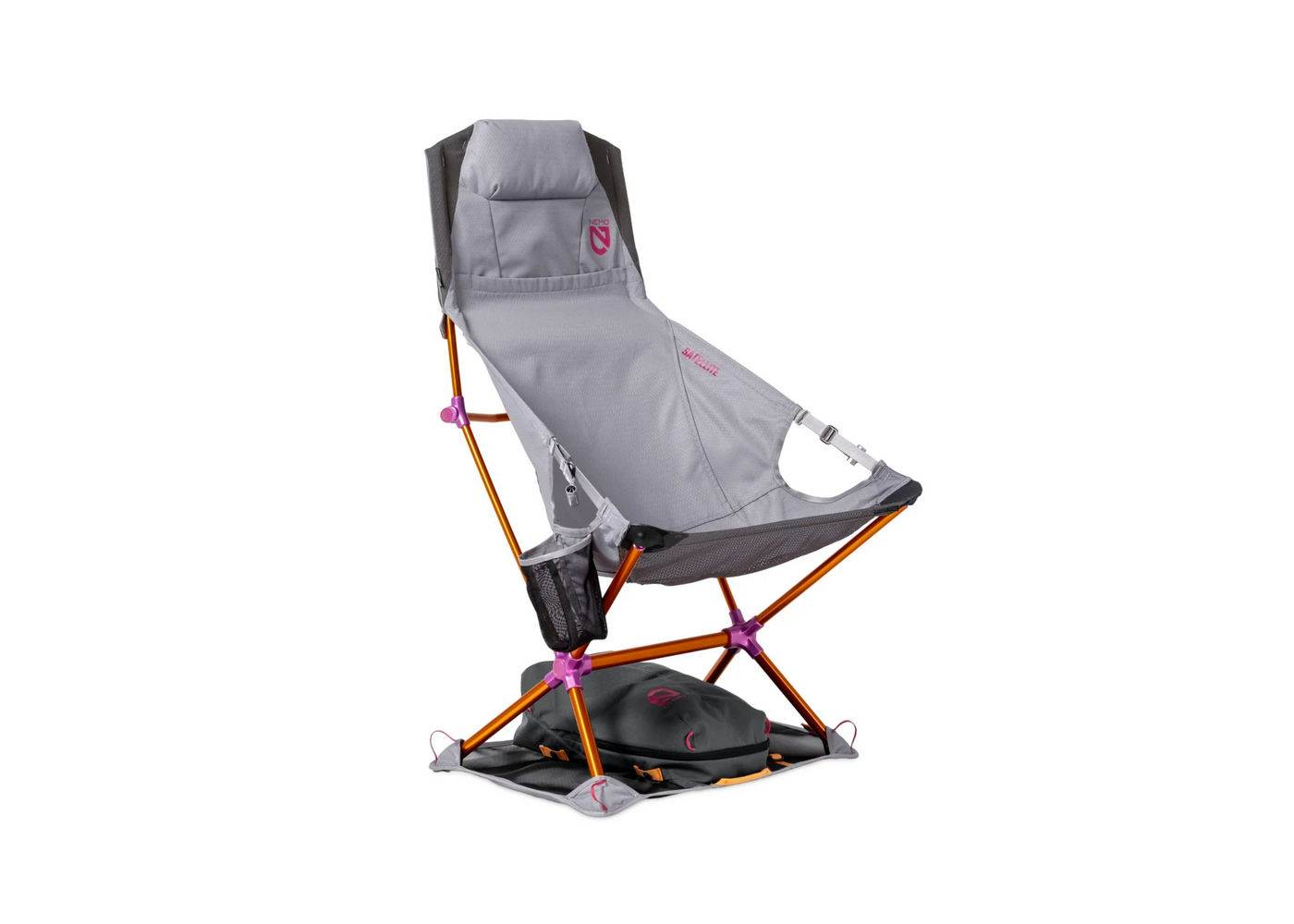 NEMO Satellite Reclining Camp Chair - Quicksilver