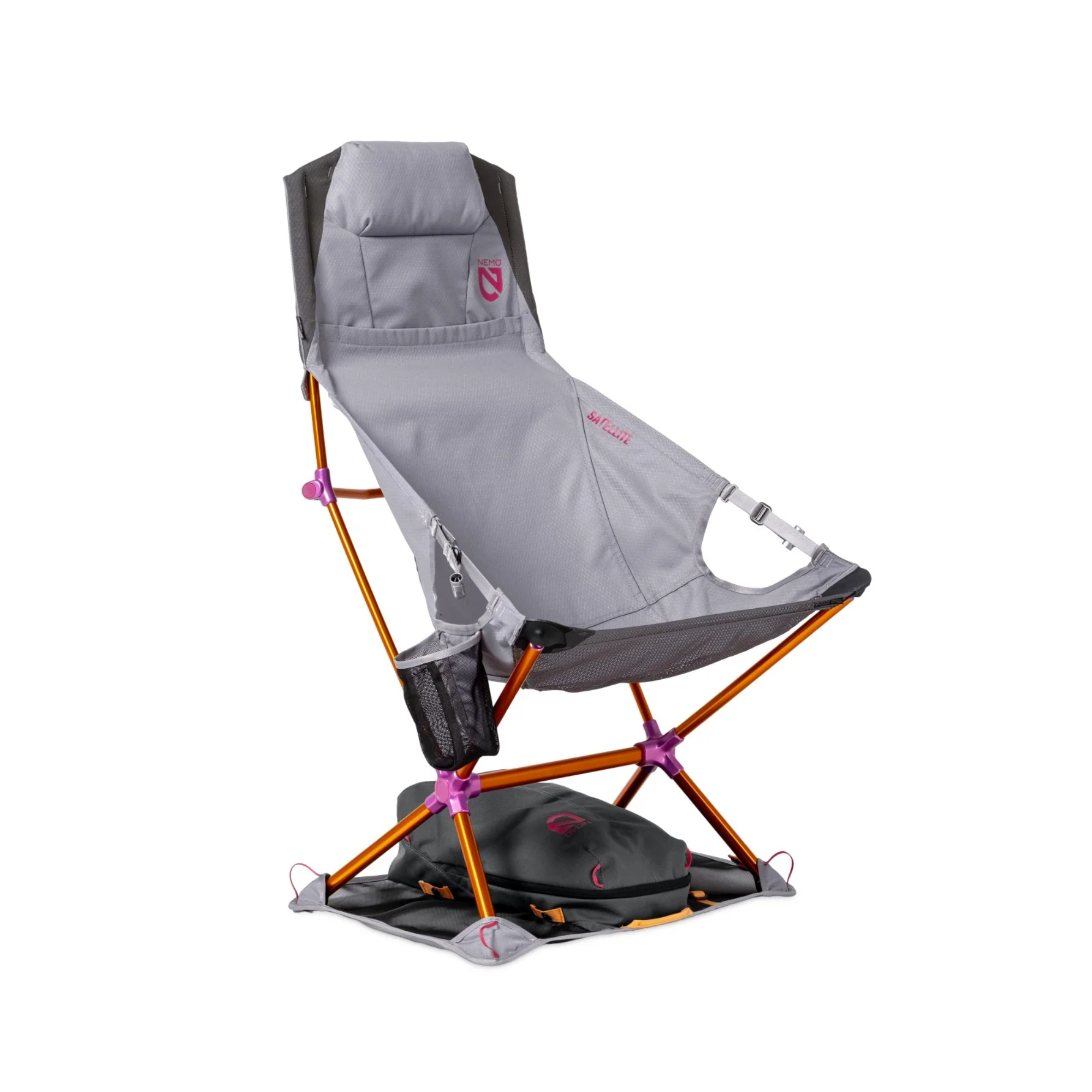 NEMO Satellite Reclining Camp Chair - Quicksilver