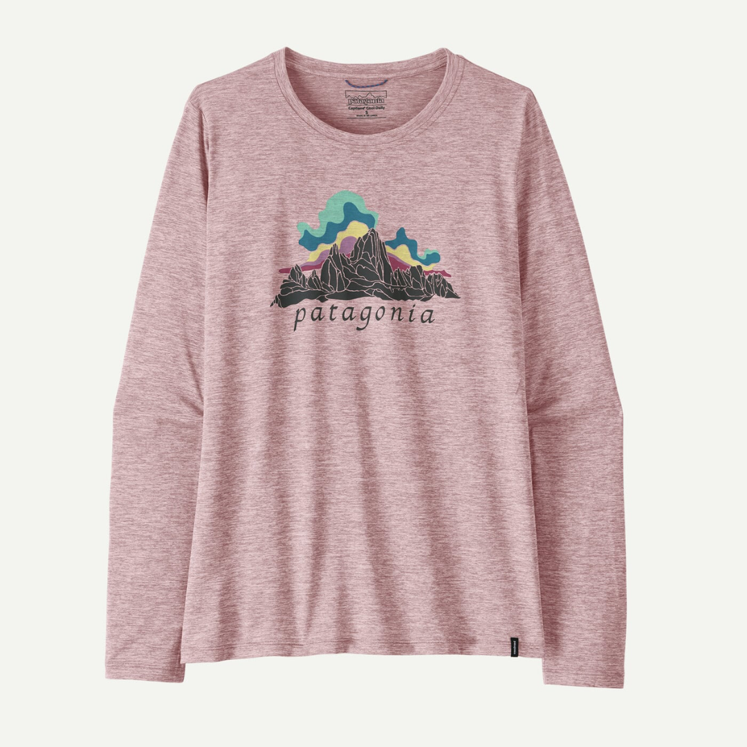 Patagonia W's L/S Cap Cool  Daily Shirt - Fitz  Roy Nimbus