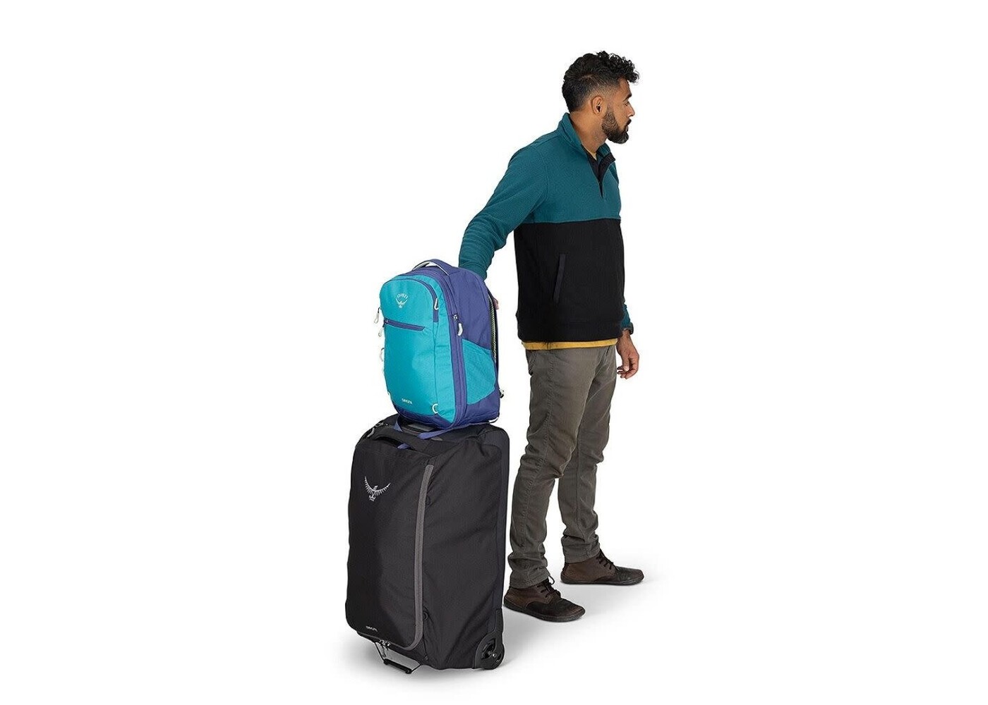 OSPREY Daylite Expandable Travel Pack 26+6 Nightshit Blue OS