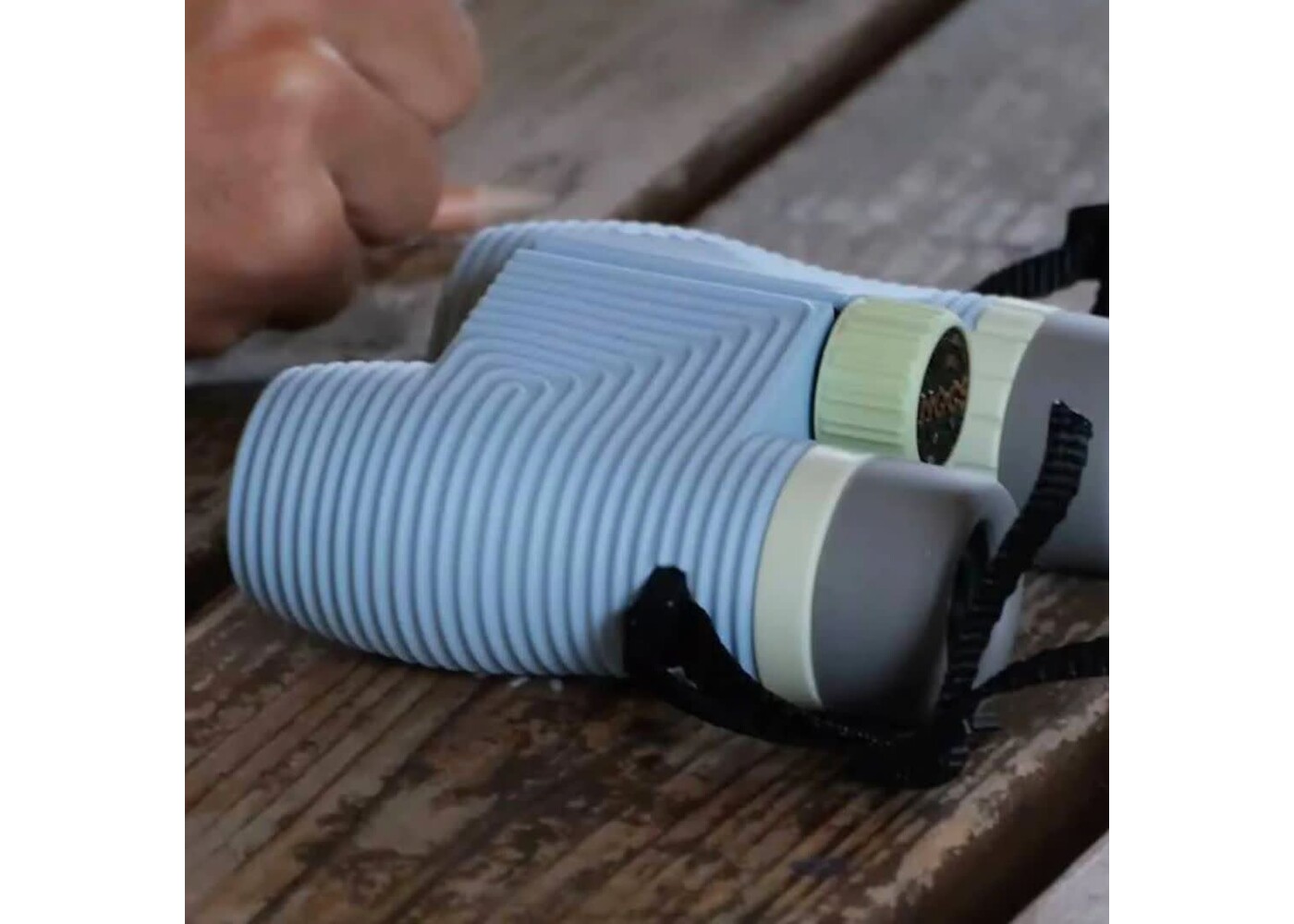 Nocs Standard Issue 10X25  Binoculars Celeste Blue
