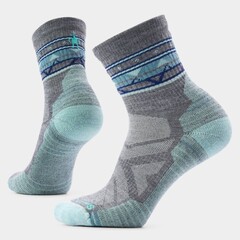 Women's Hike Light Cushion Zig  Zag Valle  Medium Gray  M