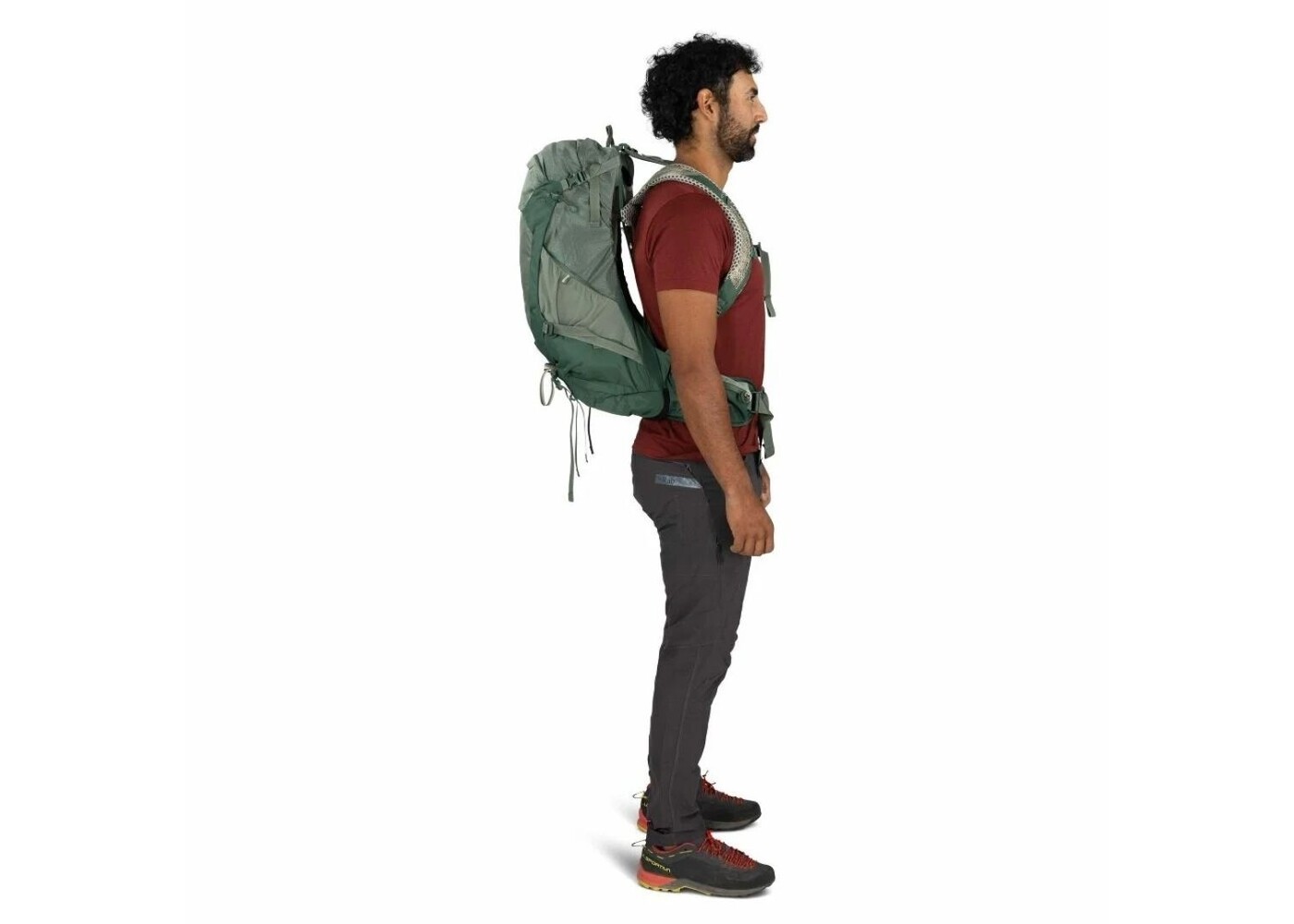 OSPREY Stratos 34 Hiking Backpack Pine Leaf OS
