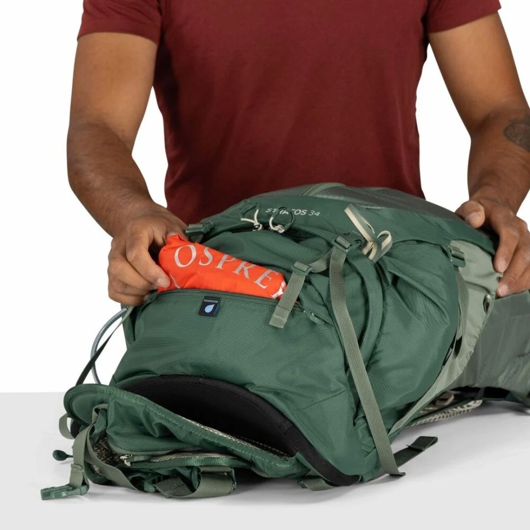 OSPREY Stratos 34 Hiking Backpack Pine Leaf OS