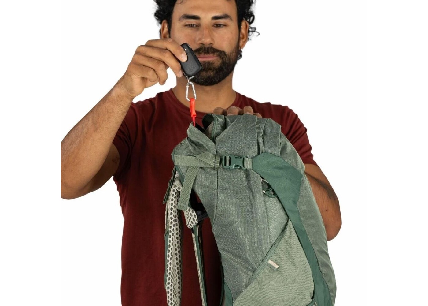 OSPREY Stratos 34 Hiking Backpack Pine Leaf OS
