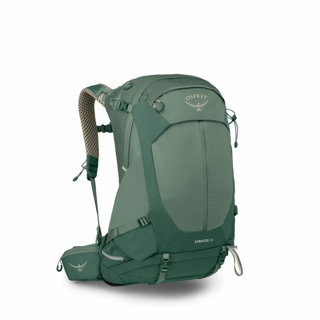 OSPREY Stratos 34 Hiking Backpack Pine Leaf OS
