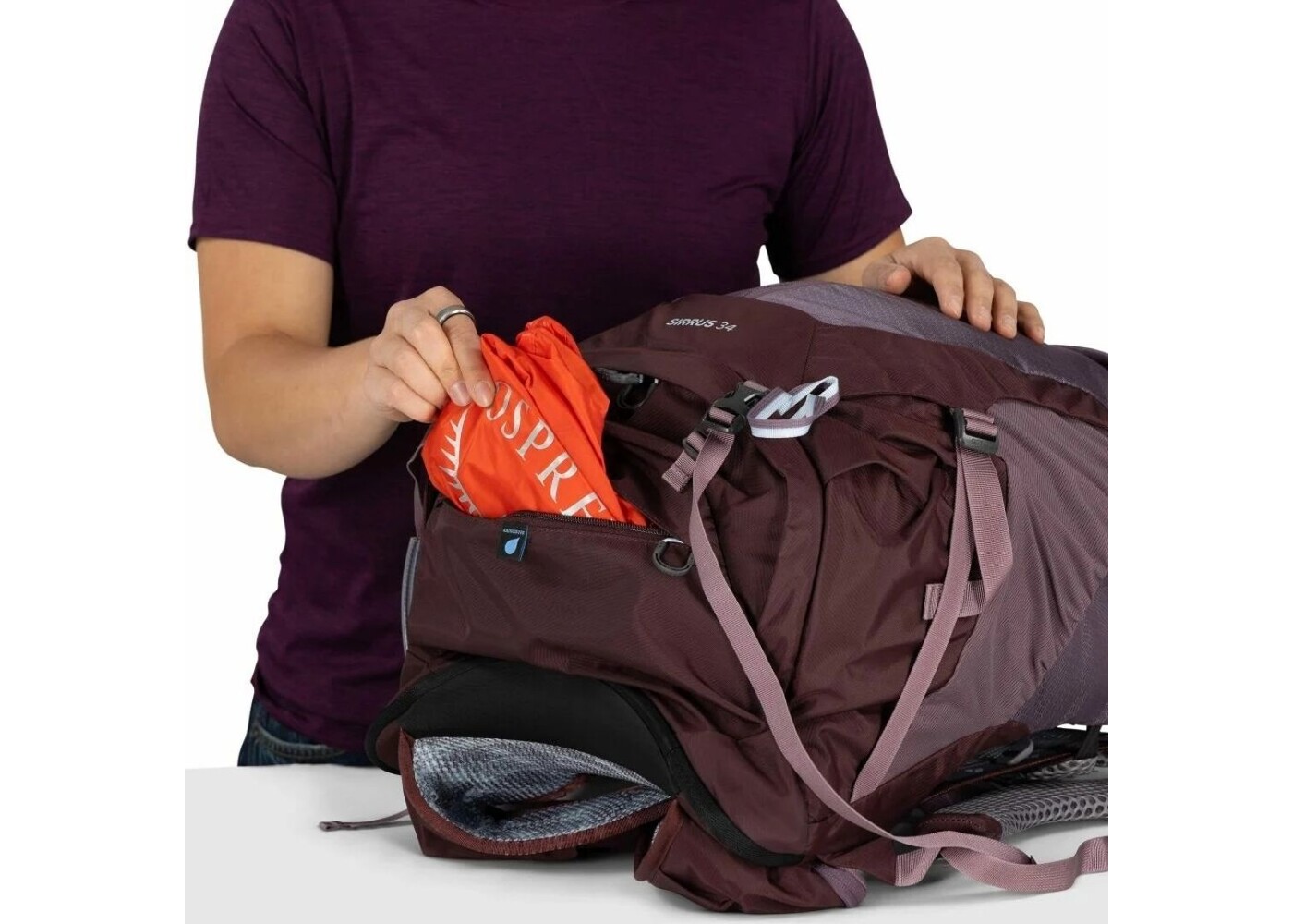 OSPREY Sirrus 34 Hiking Backpack Purple Dusk OS