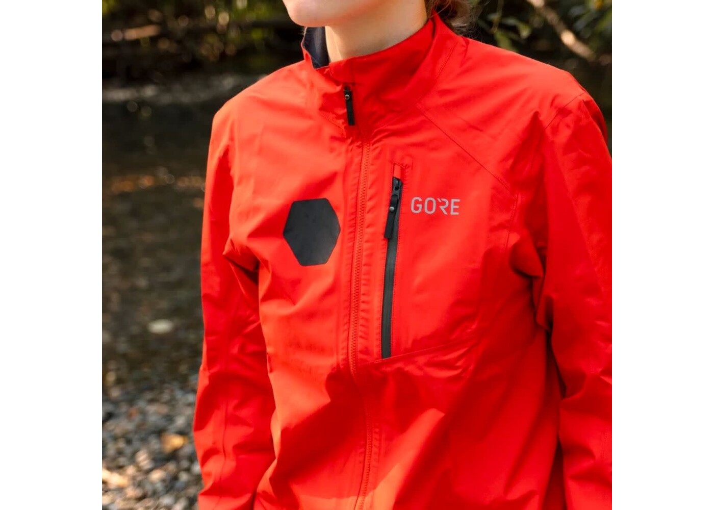 GORE-TEX Fabric Patches: 2.5" Hex and 4" Rectangle