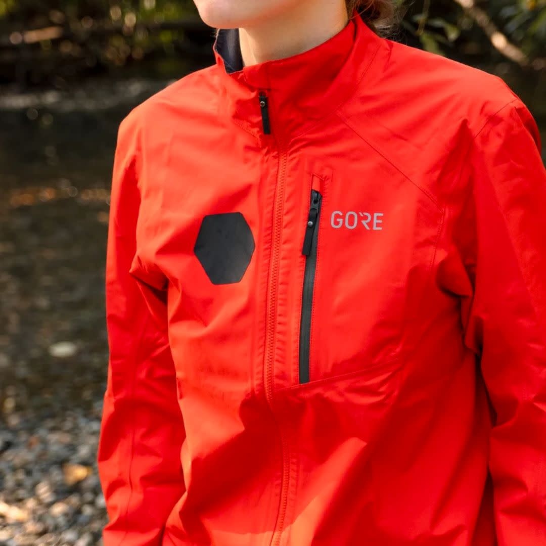 GORE-TEX Fabric Patches: 2.5" Hex and 4" Rectangle