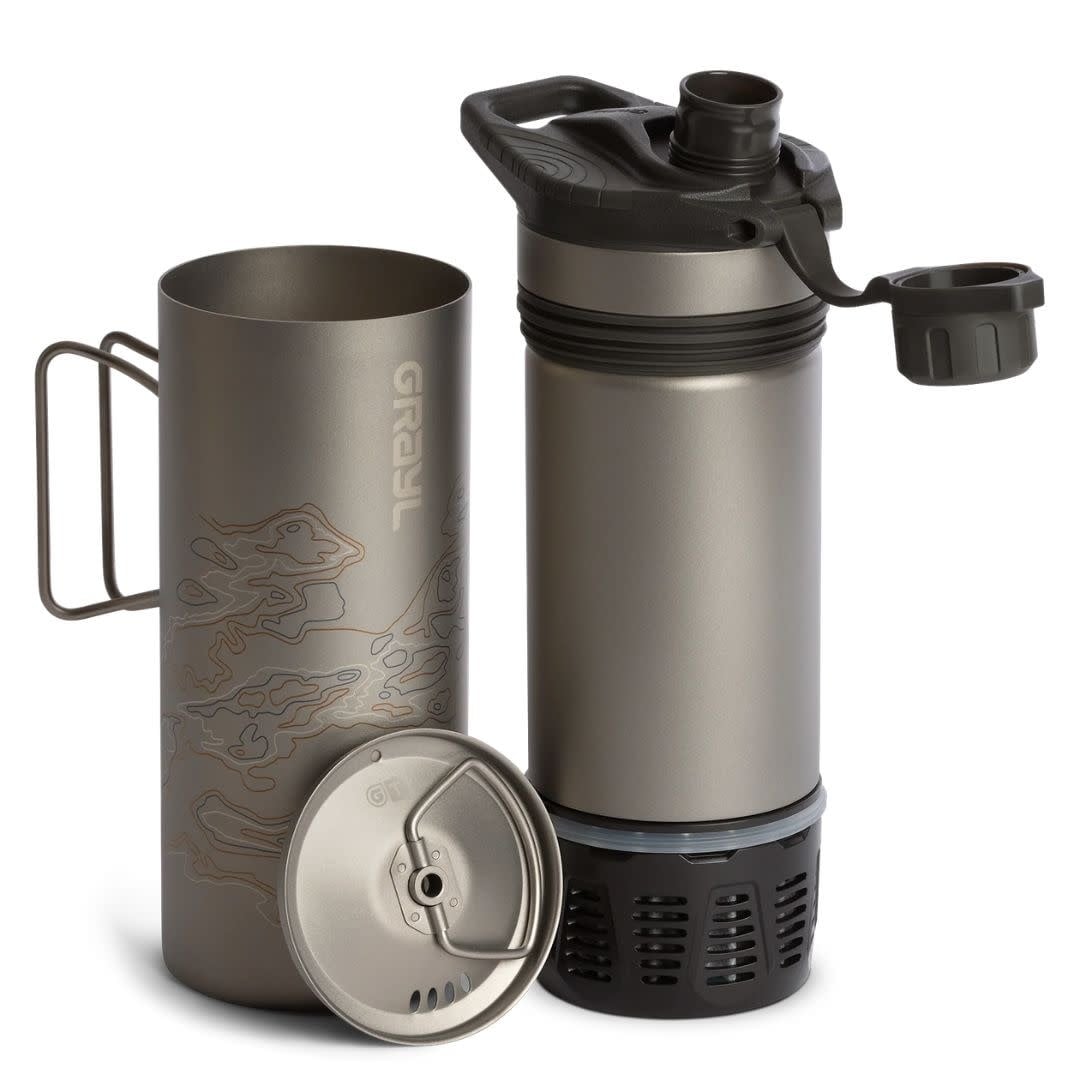 GRAYL GeoPress TI Plus Cooking Lid - Covert Black