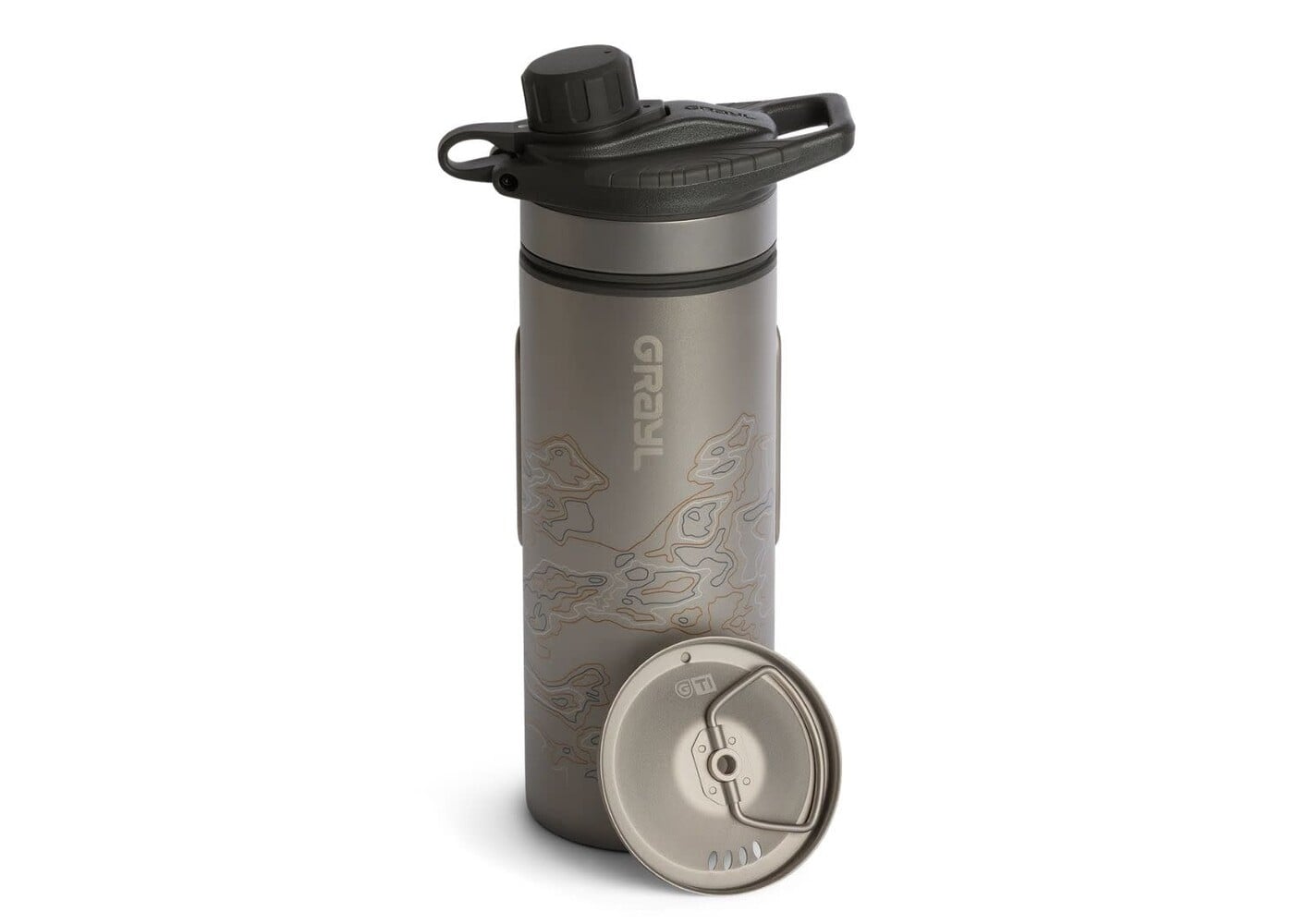 GRAYL GeoPress TI Plus Cooking Lid - Covert Black