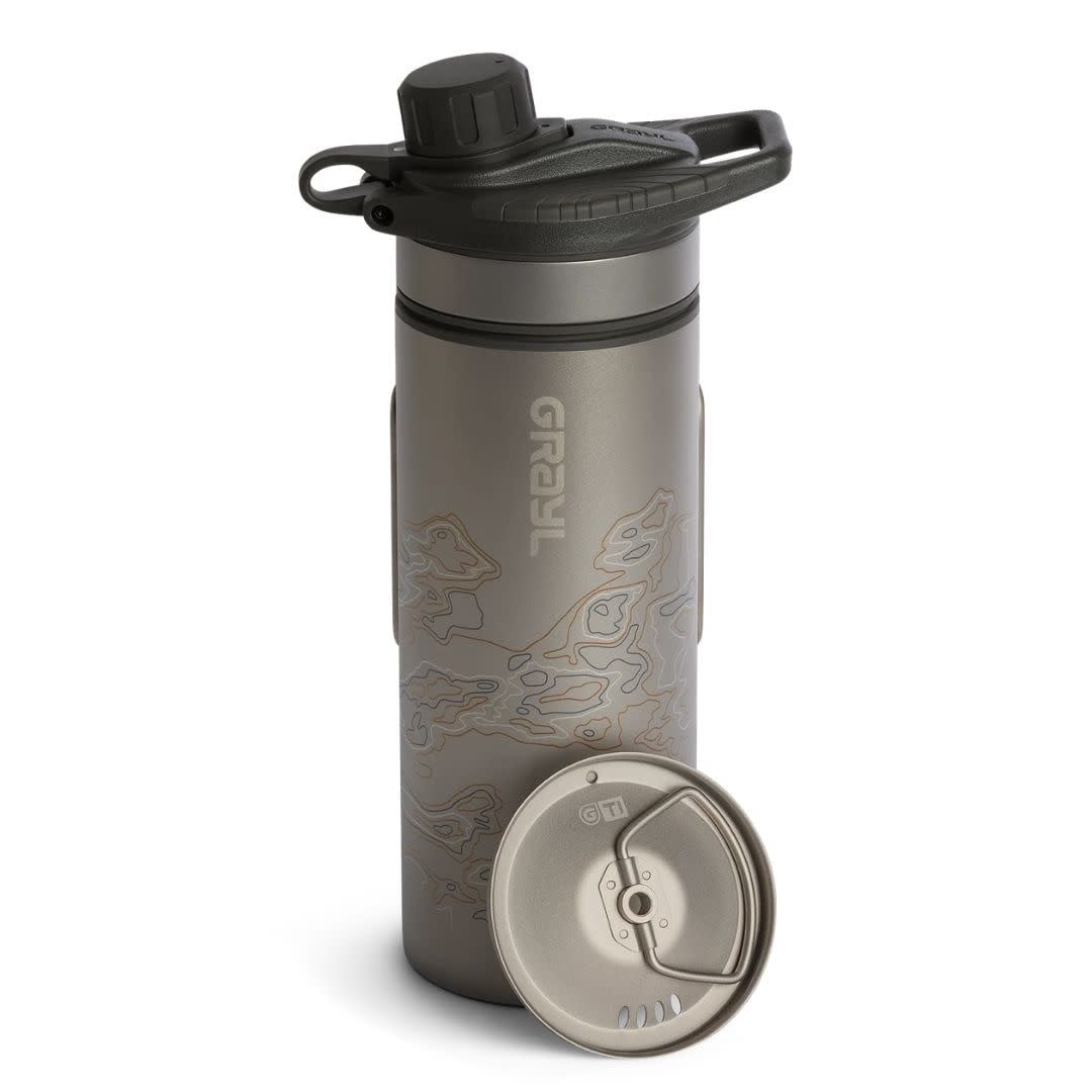 GRAYL GeoPress TI Plus Cooking Lid - Covert Black