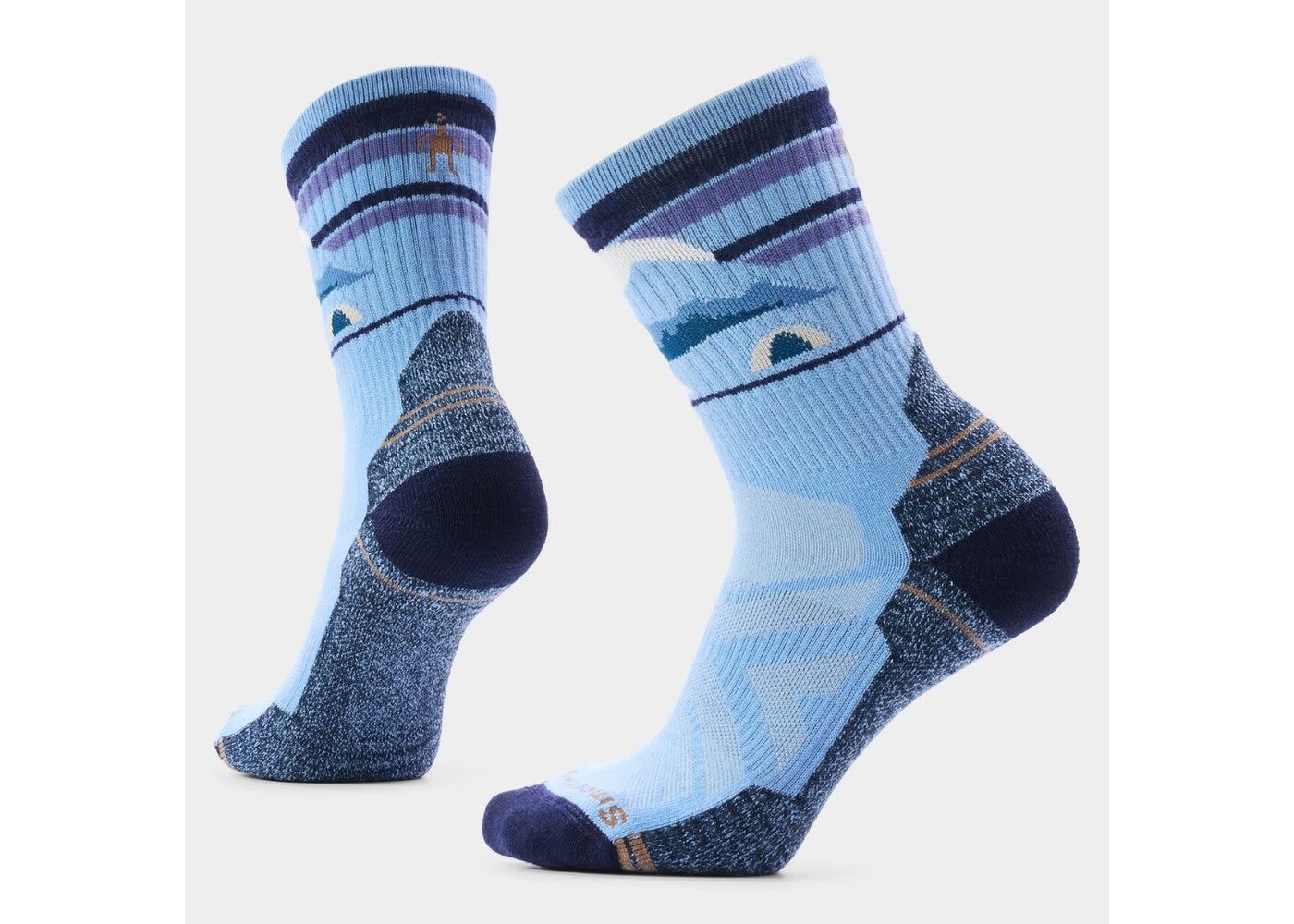 Women's Hike Light Cushion  Mountain Moon Senere Blue Crew Medium