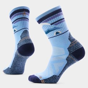  Women's Hike Light Cushion  Mountain Moon Senere Blue Crew Medium