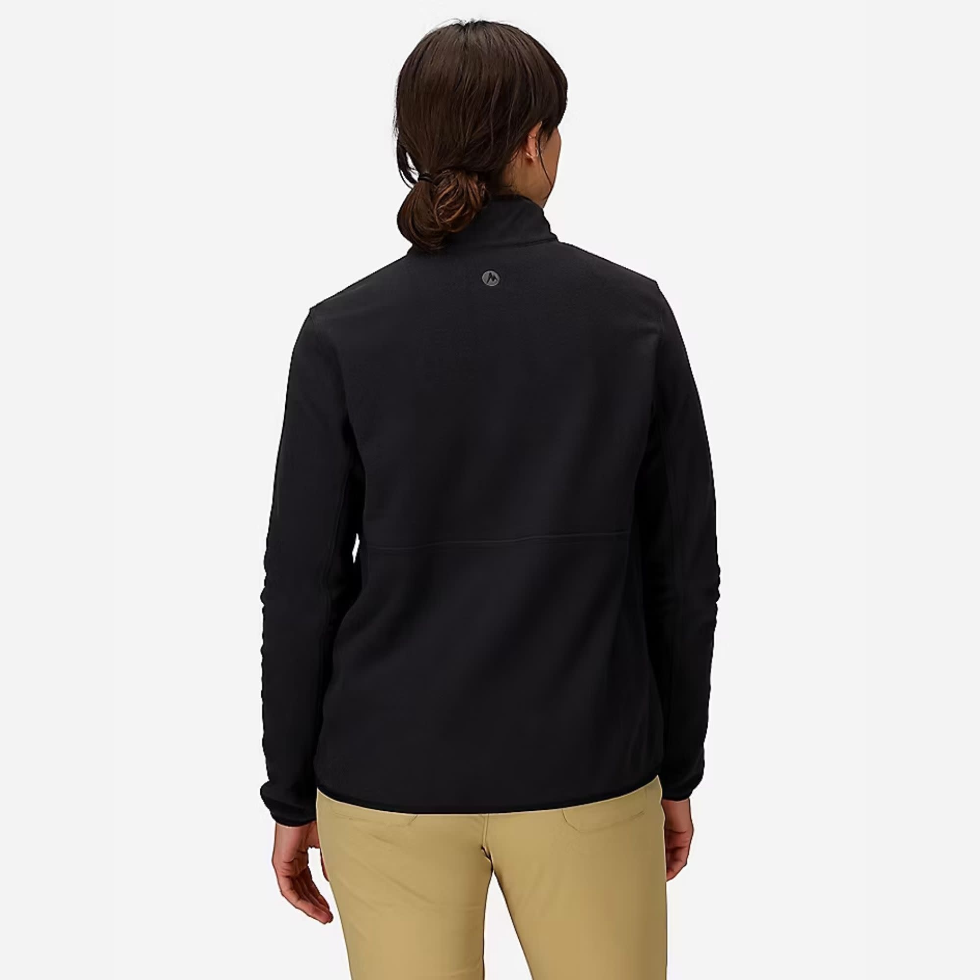 MARMOT WOMENS ROCKLIN FLZP JKT-BLK