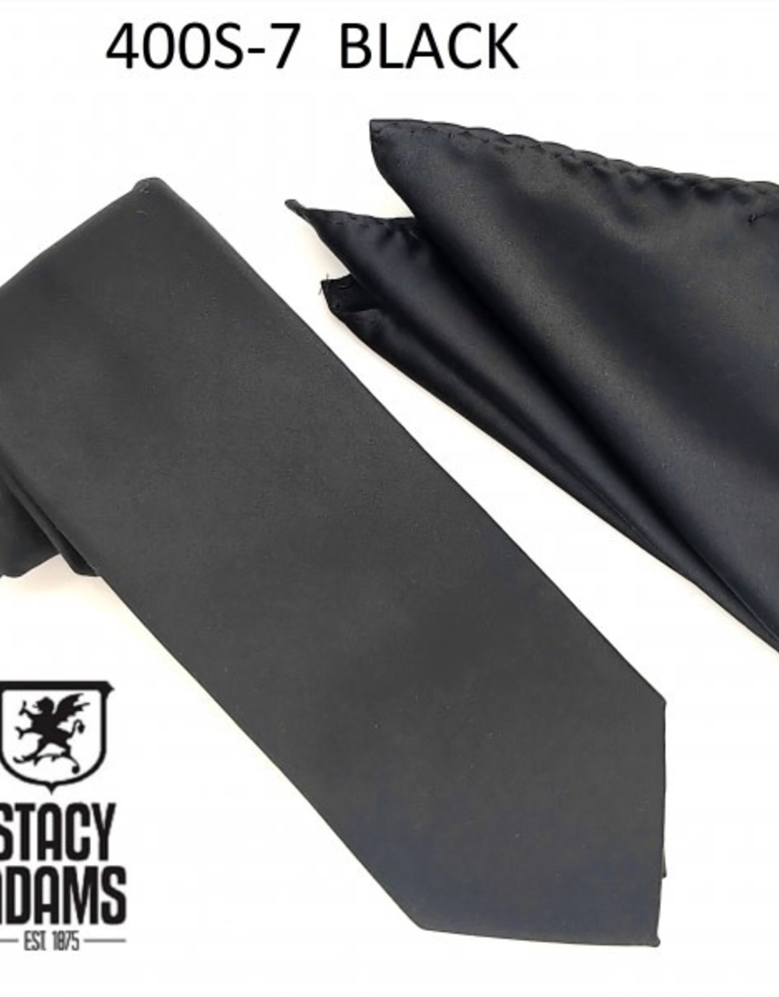 Stacy Adams Tie Stacy Adams Reg 400S-7 Black