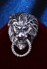 Lapel Pin Lion with Nose Ring