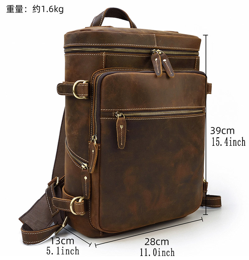 Noah Backpack Genuine Leather