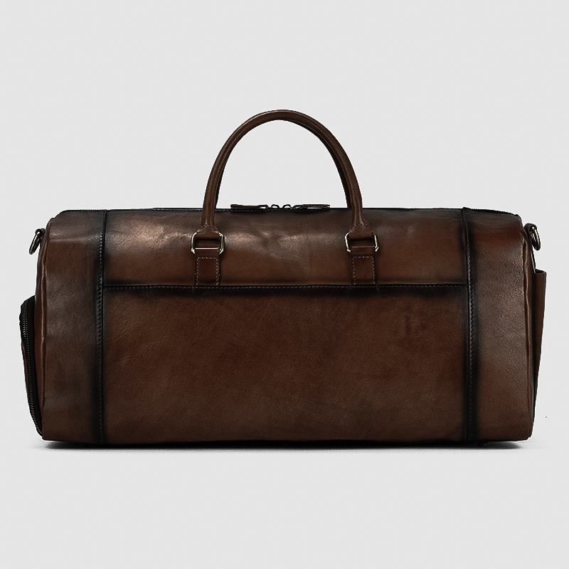 Genuine Leather Travel Luggage Bag