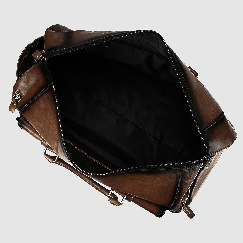 Genuine Leather Travel Luggage Bag