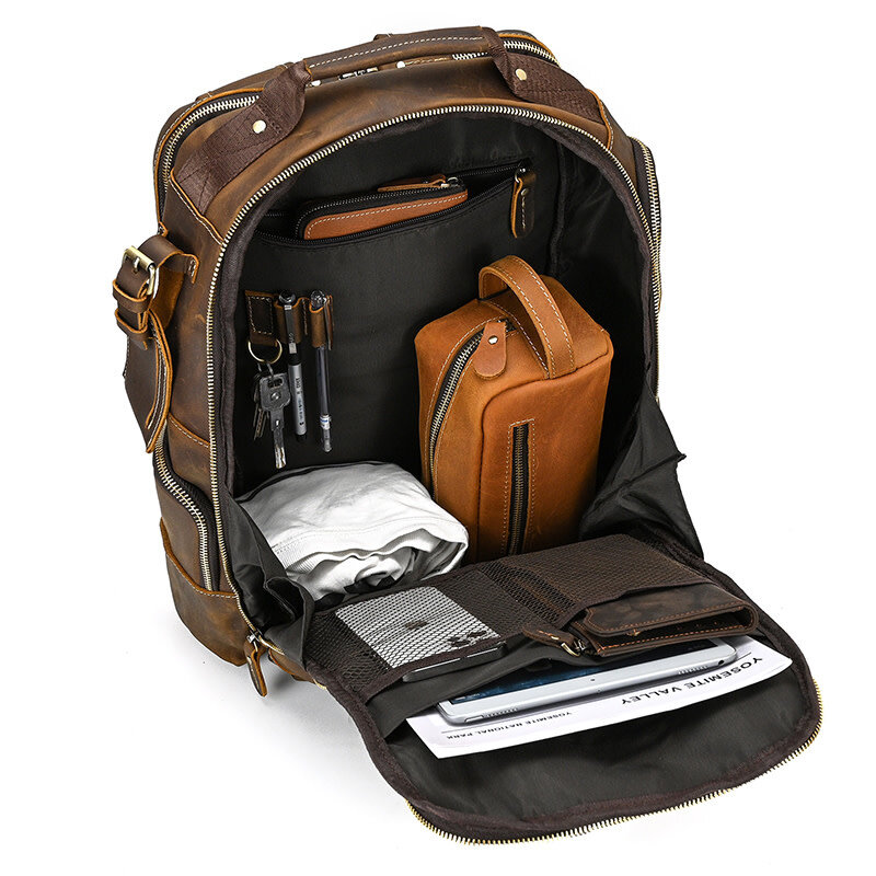 Oliver Backpack Genuine Leather