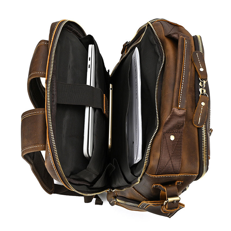 Oliver Backpack Genuine Leather