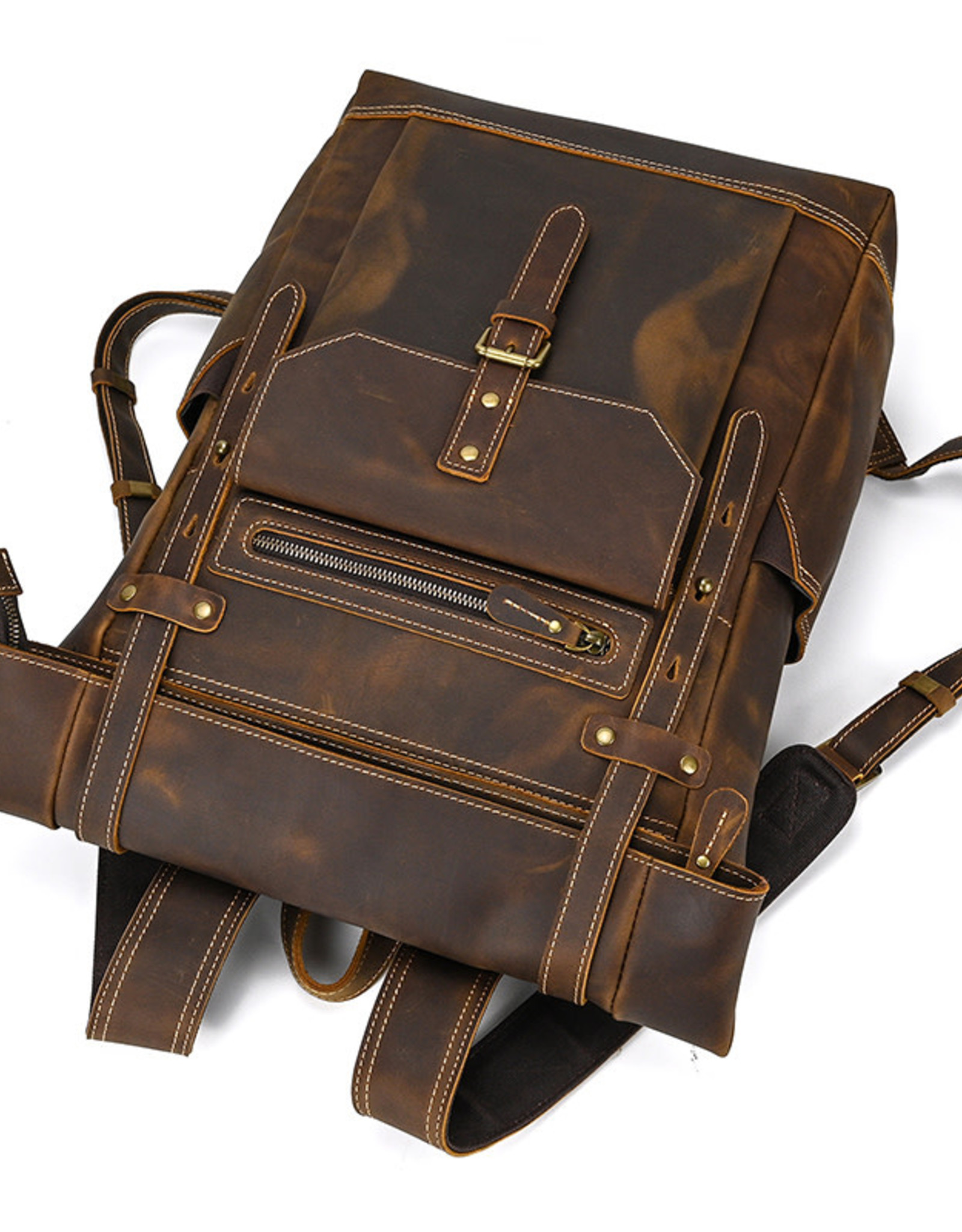 Elijah Backpack Genuine Leather