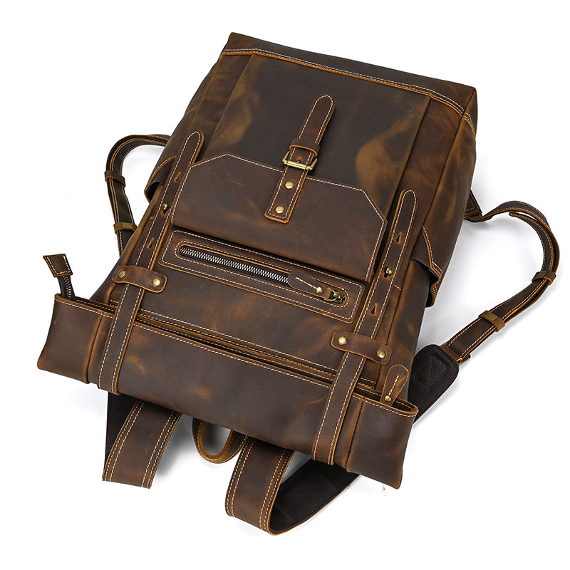Elijah Backpack Genuine Leather