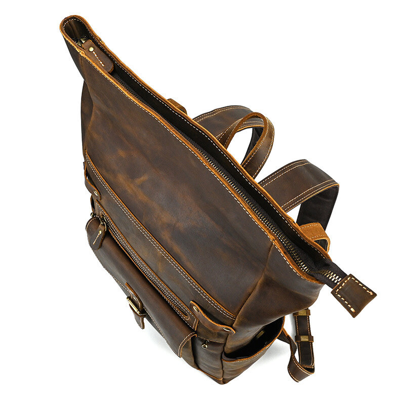 Elijah Backpack Genuine Leather