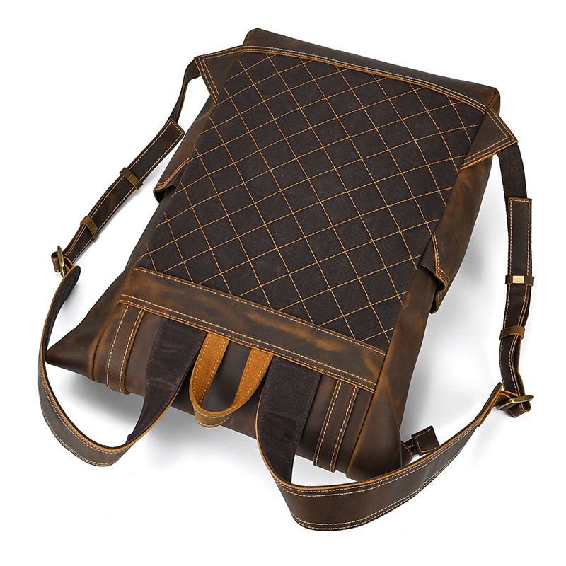 Elijah Backpack Genuine Leather