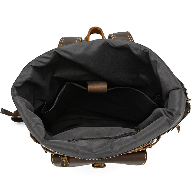 Elijah Backpack Genuine Leather