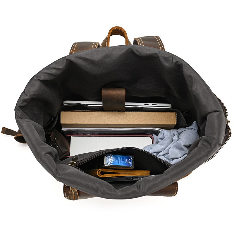 Elijah Backpack Genuine Leather