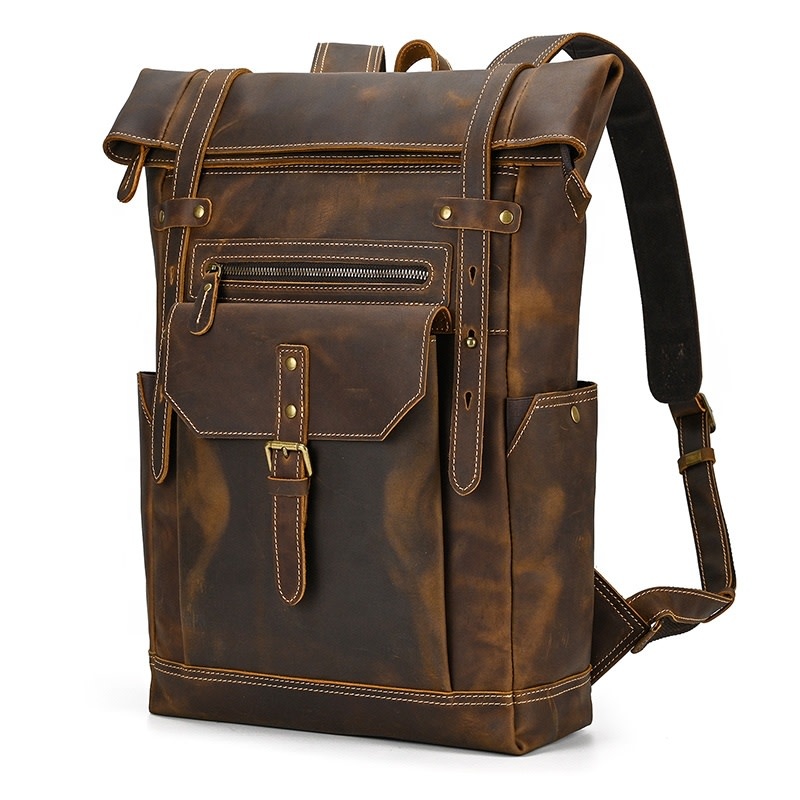 Elijah Backpack Genuine Leather