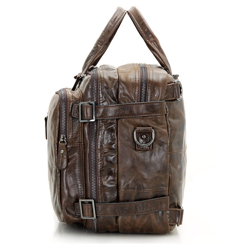 James Briefcase Genuine Leather