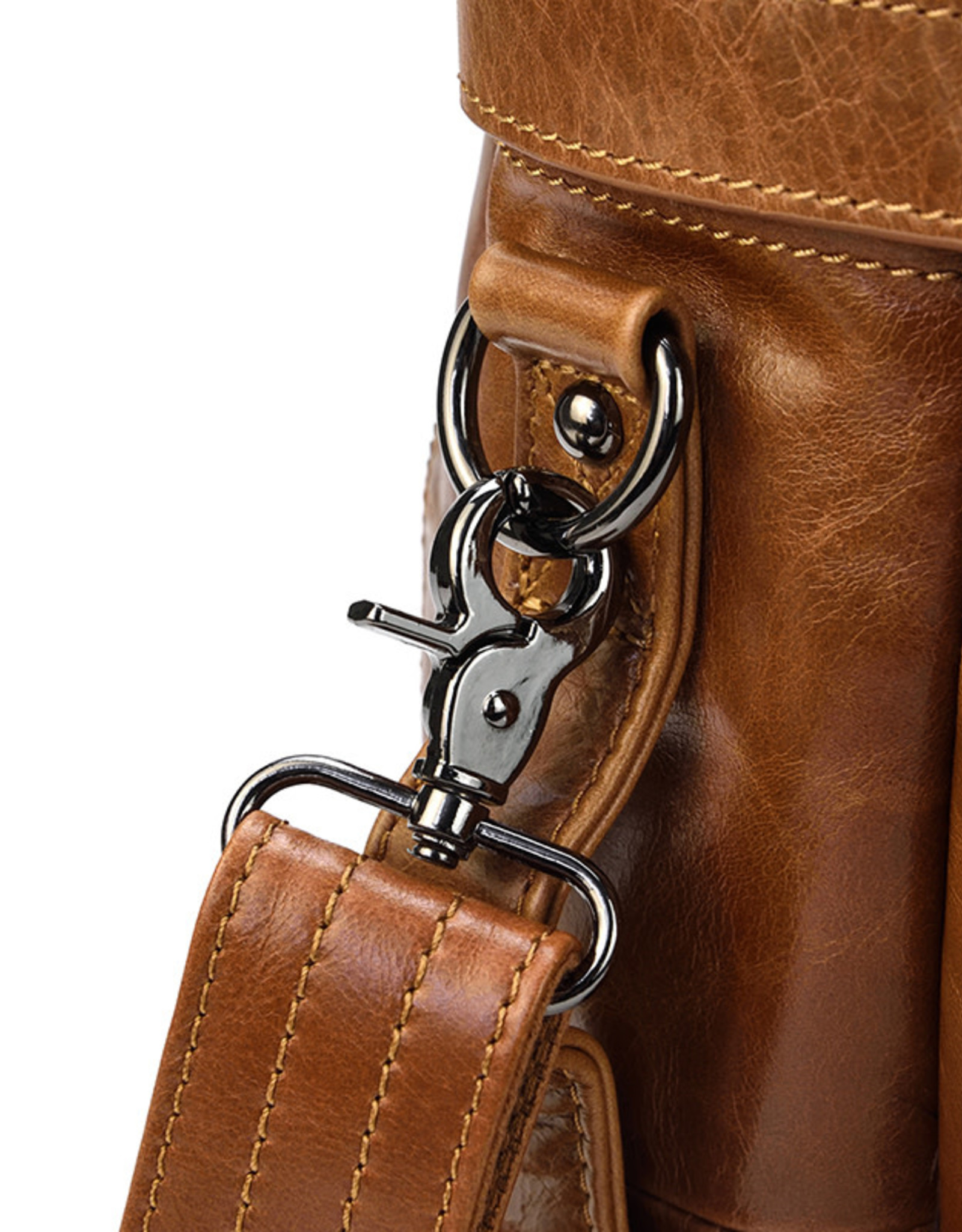 Benjamin Briefcase Genuine Leather