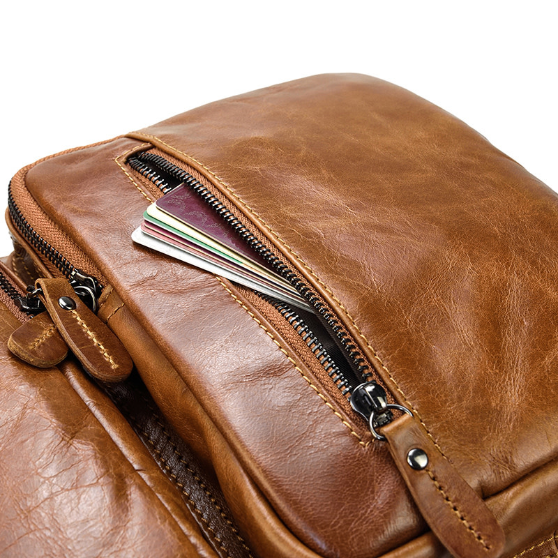 Benjamin Briefcase Genuine Leather