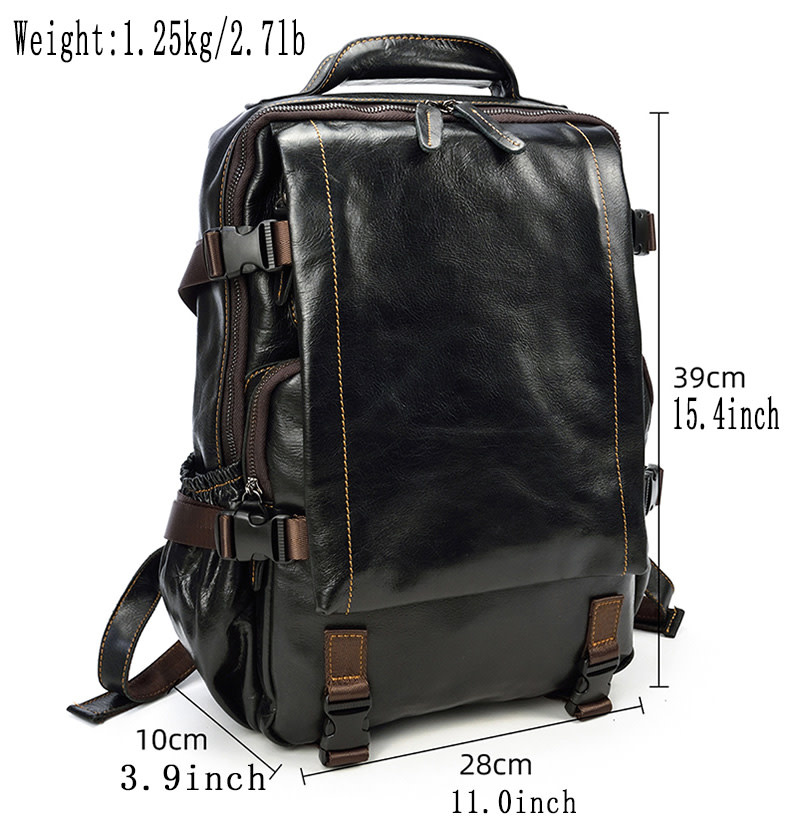 Henry Backpack Genuine Leather
